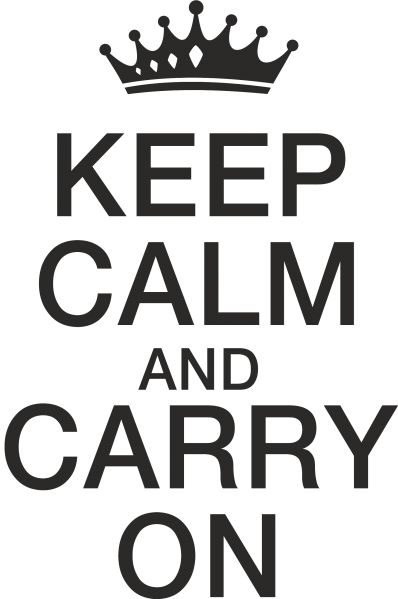 Ficheiro:Keep Calm Carry On.png